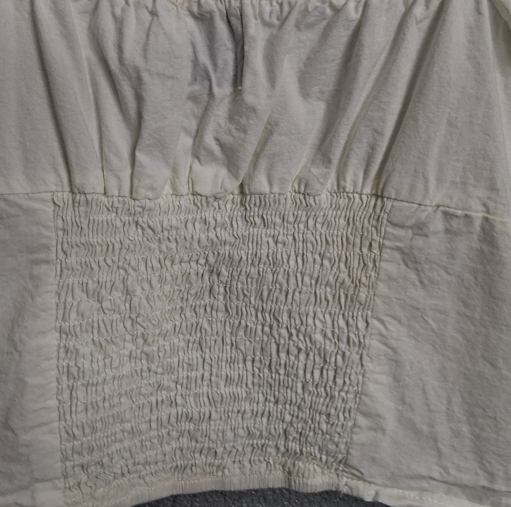 Princess Polly Abe White Crop Top   Size 8 - Picture 12 of 14